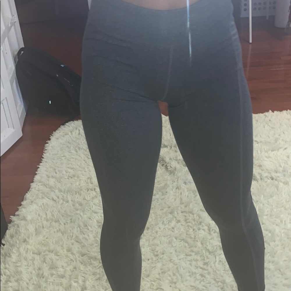 Gray leggings